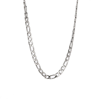 New Titanium Steel Cuban Hip Hop Necklace for Men and Women